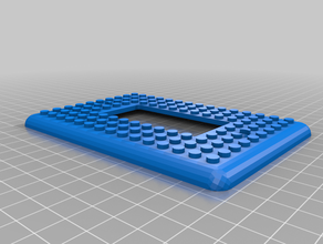 lego-kompatibel decora Schalter-Platten lego Licht Licht-Schalter - Schalter 3d print model - Mito3D