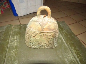 histórico indiano bell Digitalização em 3d porta campainha história do agregado familiar indiana de aprendizagem scan templo coisa 3d print model - Mito3D