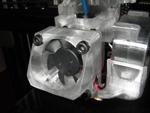 40x11 ventilador de refrigeración 4010 Ventilador 40mm el 3d print model - Mito3D