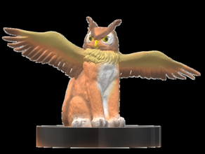 owlcat griffin dungeons dragons 3d print model - Mito3D