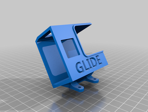 glide held 8 mound 30deg 3d print model - Mito3D