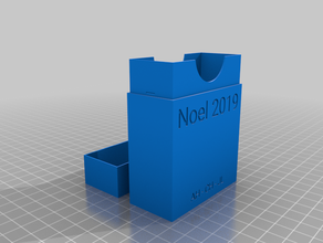 meu cartão personalizado caixa 3d print model - Mito3D
