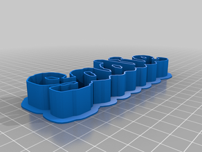 my customized image based cookie cutter 3d print model - Mito3D