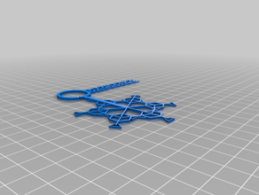 customized snowflake 3d print model - Mito3D