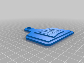 nmsu catena chiave 3d print model - Mito3D