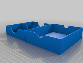 my customized card box 3d print model - Mito3D