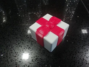 gift box bow christmas present ribbon storage 3d print model - Mito3D