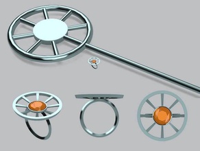 winx anel de solaria dos desenhos animados club 3d print model - Mito3D
