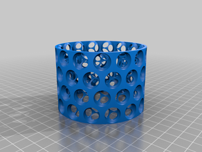 texture like macpro cylindrical shape 3d print model - Mito3D