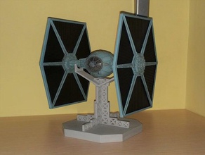revell tie-fighter stand 1 72 fine molds le de star wars tie fighter 3d print model - Mito3D