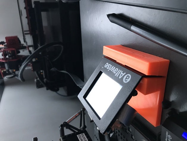 u30 ekran desteği sürüldü alfawise yükseltme 3D print model - Mito3D