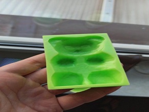 gummy bear silicone do molde 3d print model - Mito3D