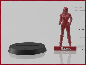 blood bowl thrall 6 bloodbowl fantasy-Fußball der Miniatur Vampir 3d print model - Mito3D