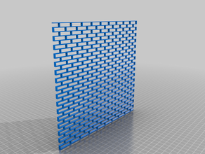 brick wall bricks 3d print model - Mito3D