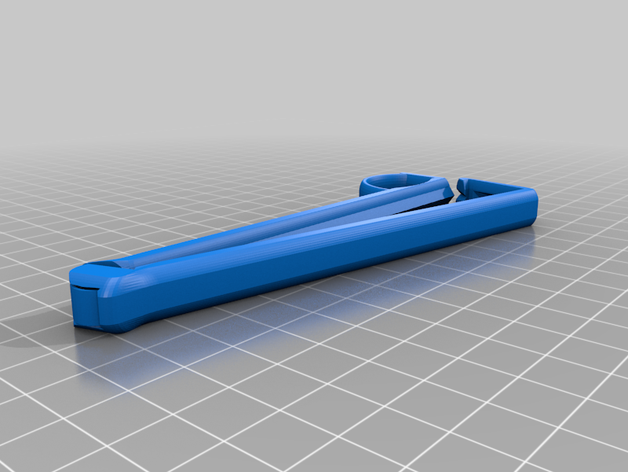 kolay sürüm çanta klibi 3D print model - Mito3D