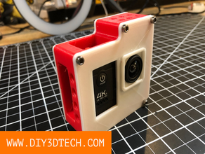 aksiyon kamera kafes actioncam kamerası adaptör monte edin cooau dji In osmo yüksek Dağı 3d print model - Mito3D