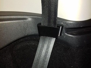 cinturón de seguridad clip ajuste renault scenic iii 7 plazas 3d print model - Mito3D