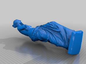 venusdemilo supported only critical supports 3d print model - Mito3D