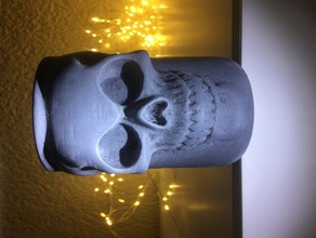 skull mug & cup coffee 3d print model - Mito3D