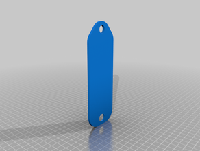 remote tag 3d print model - Mito3D