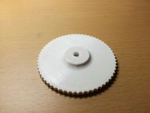 heatbed minimalistic adjustment wheel m4 bed leveling fix minimalist nut parts practical replacement simple 3d print model - Mito3D