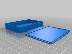 clue card case customized 3d print model - Mito3D