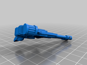 terminator weapon-reaper autocannon 3d print model - Mito3D