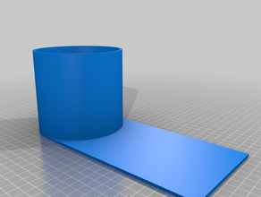 sotto il materasso supporto di tazza 3d print model - Mito3D
