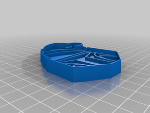 boba fett natal cookie 3d print model - Mito3D