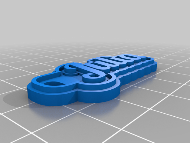 julia personnalisé 3D print model - Mito3D