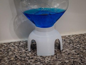 wulbi - detersivo bottiglia inverter la cucina utensile da il liquido lavandino sapone lavare i piatti 3d print model - Mito3D