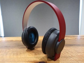 bluetooth headphones bluetoothheadphones diy music over ear overtheear sound speakers 3d print model - Mito3D