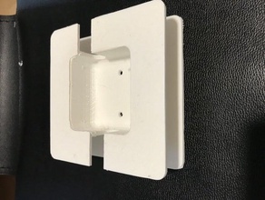macbook air power adapter wall mount 3d print model - Mito3D