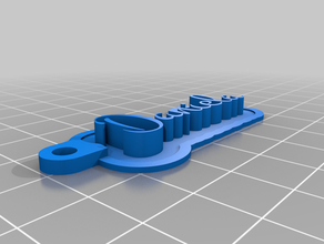 letras daniela personalizado 3d print model - Mito3D