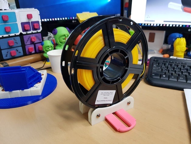 - soporte de bobina filamento 3D print model - Mito3D