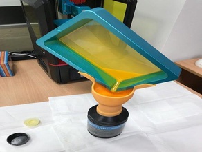 anycubic photon resin funnel vat 3d print model - Mito3D
