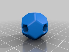 zerlegen-freien Kern 3x3x3 Rätsel puzzle rubiks kurvig ist verzwicktes 3d print model - Mito3D