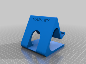 marley suporte do telefone de stand 3d print model - Mito3D