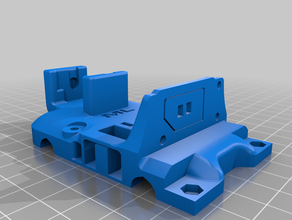 anycubic i3 mega x-carriage mk3 chain-holder-remix 3d print model - Mito3D
