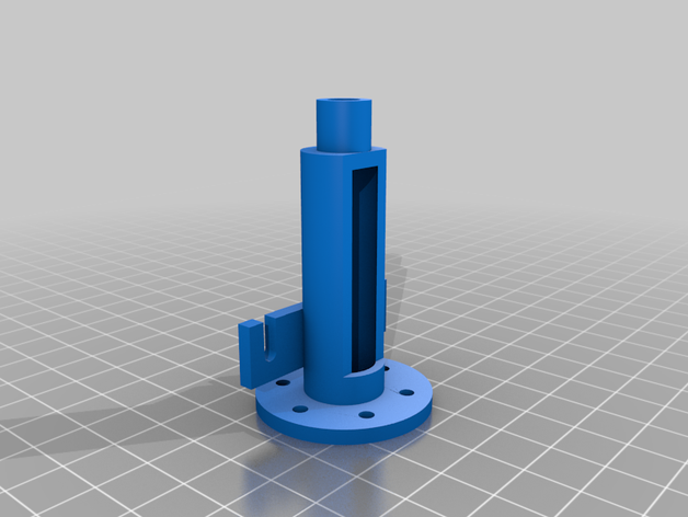 supporto motore rc 540 3D print model - Mito3D