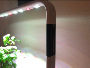click & grow smart garden arm extension light 3 9 uv 3d print model - Mito3D