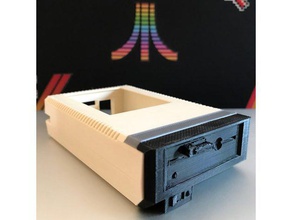 é sdrive-max atari 1050 unidade de disco caso arduino 800 sdrive 3d print model - Mito3D