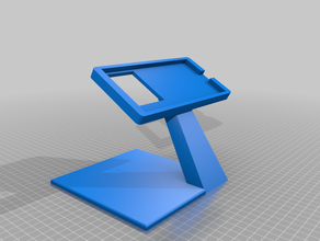 Handy Lupe stand 3d print model - Mito3D