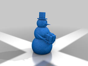 bonhomme de neige - muñeco nieve navidad noel 3d print model - Mito3D