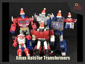 xmas hats transformers 3d print model - Mito3D