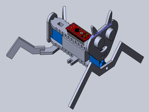 robobeem arduino pura robô 3d print model - Mito3D