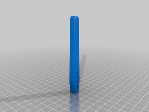 aguja de ganchillo manejar diferentes tamaños porta agujas 3d print model - Mito3D
