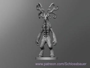 corrupted werereindeer dnd dungeons dragons tabletop 3d print model - Mito3D