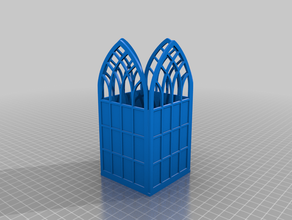 azul stained glass sintra tile bin 3d print model - Mito3D