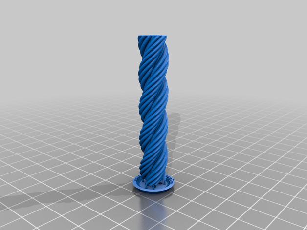 3 strand rope knots reef knot ropework 3D print model - Mito3D